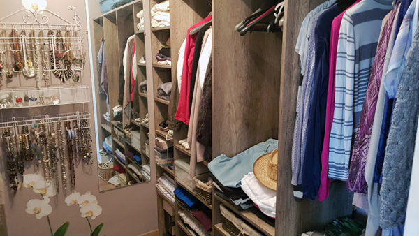 Aménagement dressing